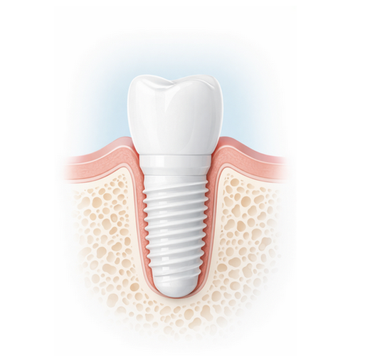 Implante dentário de cerâmica