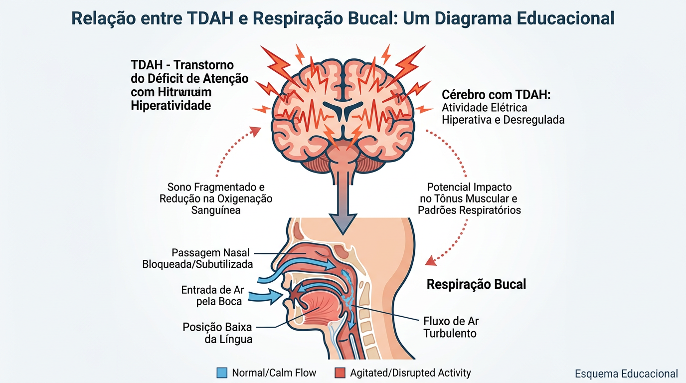 Tdah e respiração bucal